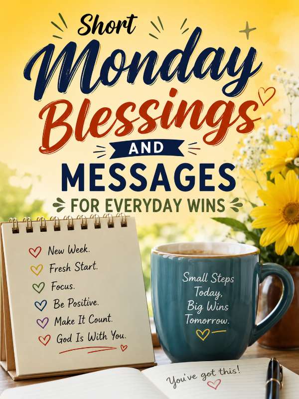 Short Monday Blessings