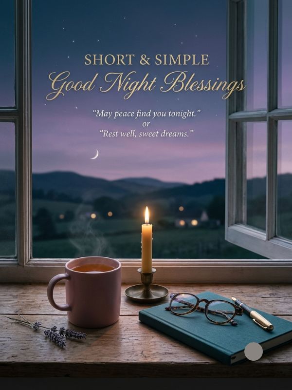 Short & Simple Good Night Blessings