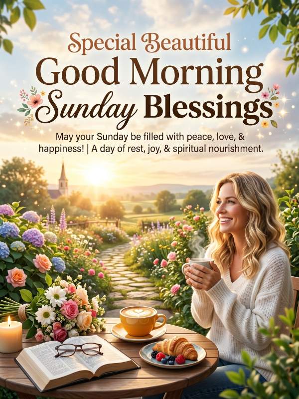 Special Beautiful Good Morning Sunday Blessings
