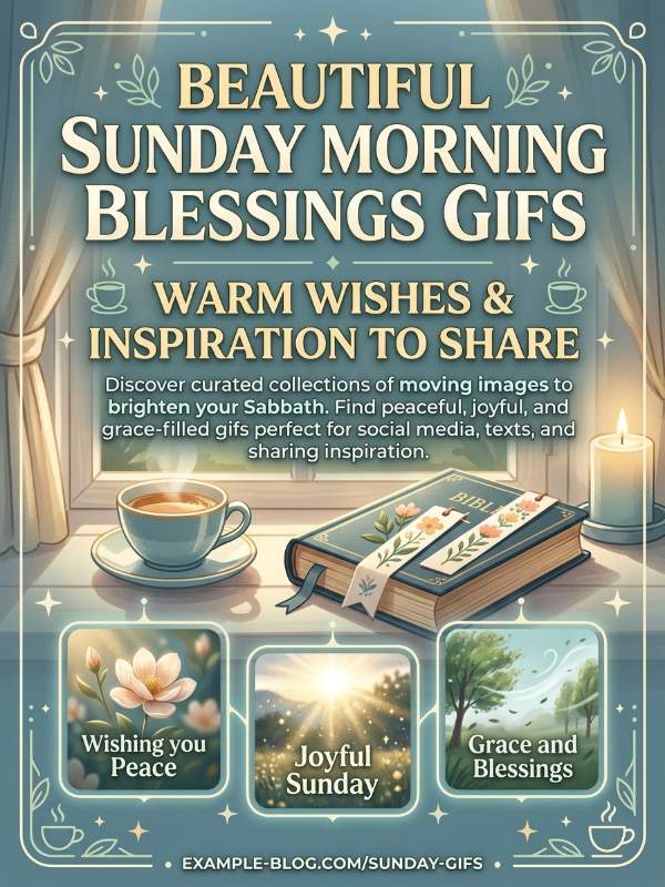 Sunday Morning Blessings Gifs 2