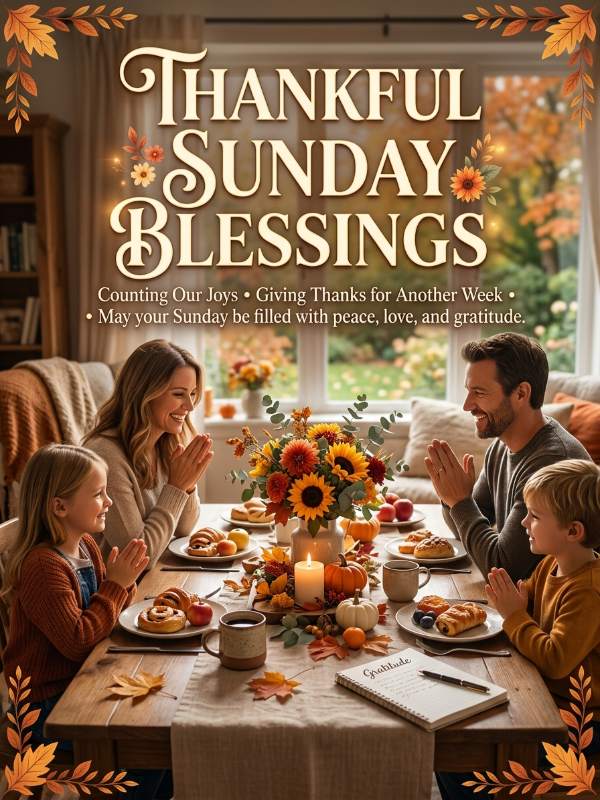 Thankful Sunday Blessings