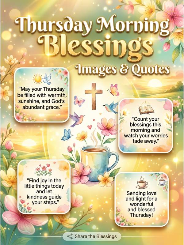 Thursday Morning Blessings Images And Quotes