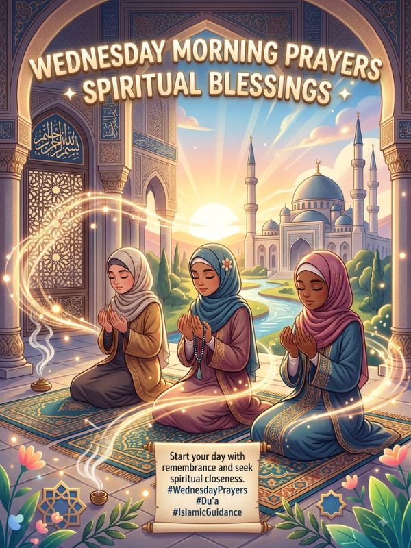 Wednesday Morning Prayers and Spiritual Blessings