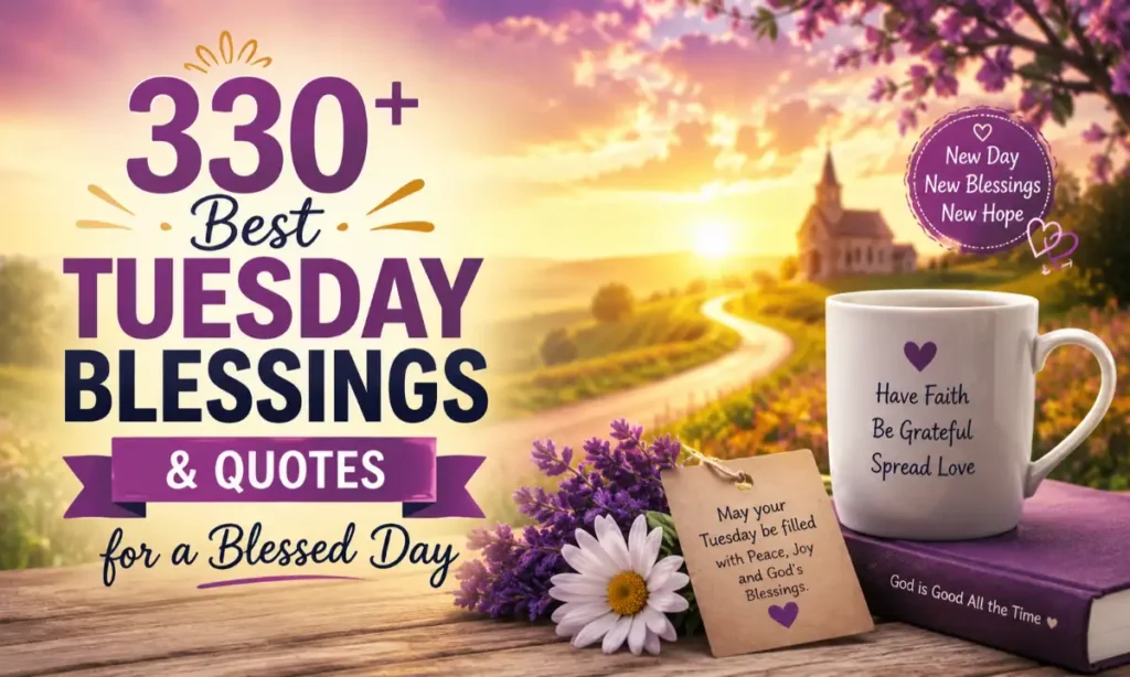 330+ Best Tuesday Blessings & Quotes for a Blessed Day