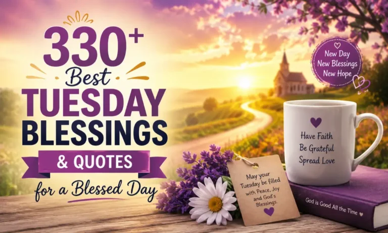330+ Best Tuesday Blessings & Quotes for a Blessed Day