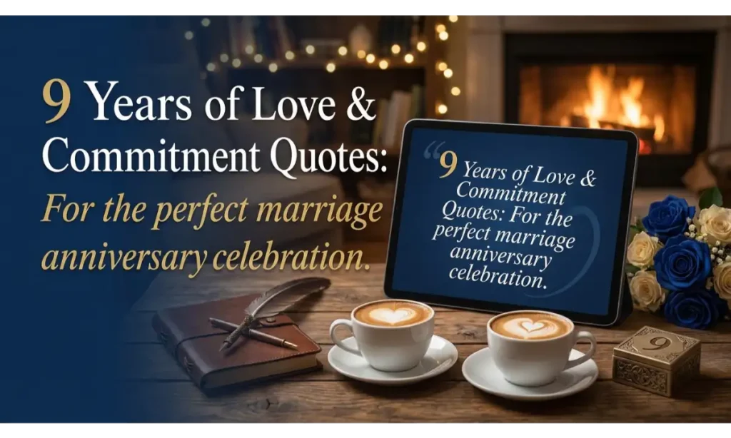 9 Years of Love and Commitment Quotes