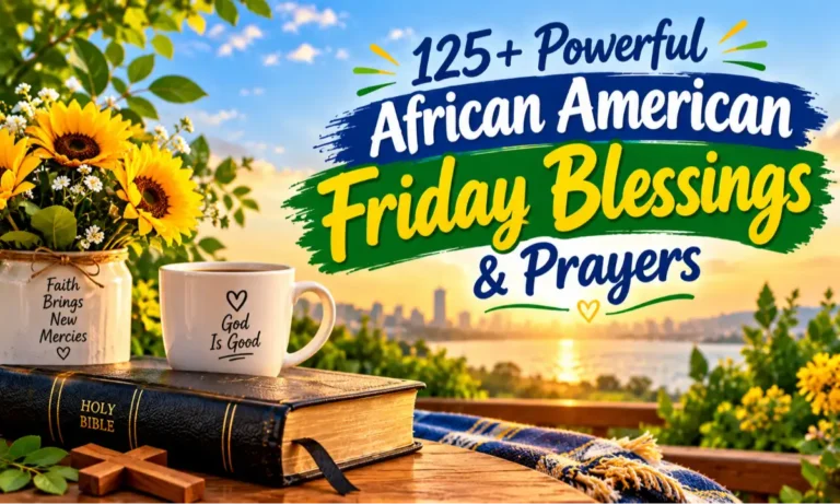 African American Friday Blessings