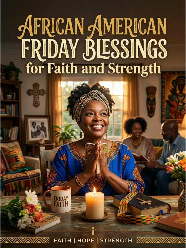 African American Friday Blessings for Faith and Strength