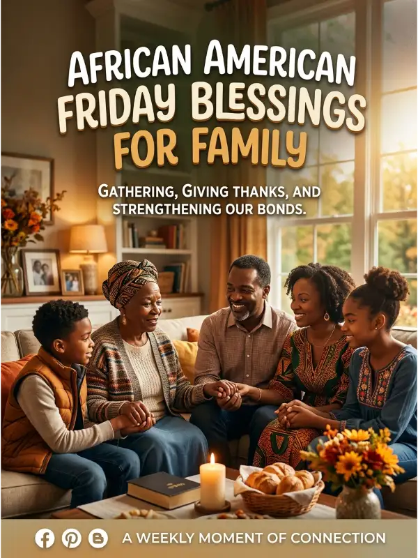 African American Friday Blessings for Family