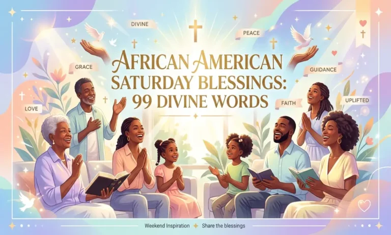 African American Saturday Blessings