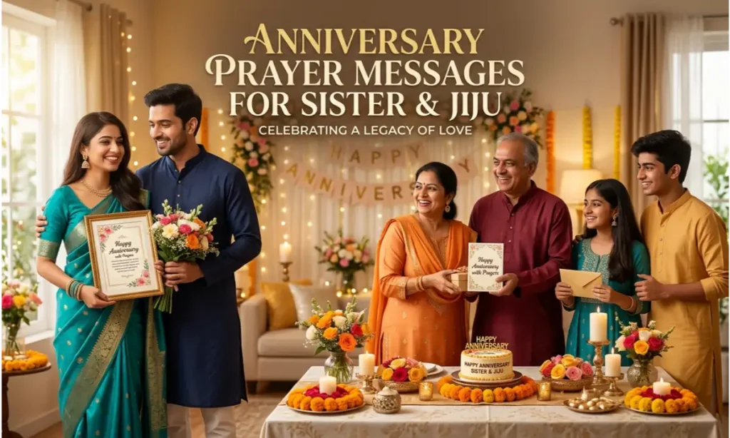 Anniversary Prayer Messages for Sister and Jiju