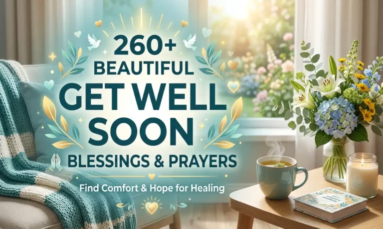 Beautiful Get Well Soon Blessings