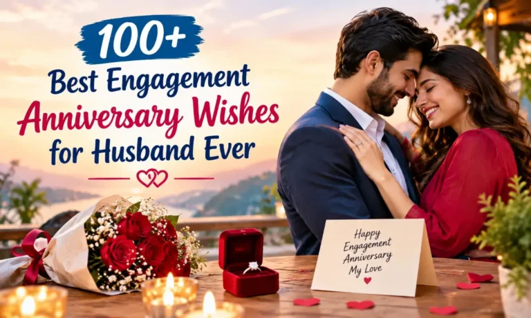 Best Engagement Anniversary Wishes for Husband