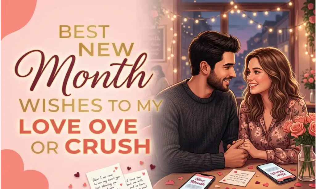 Best New Month Wishes to My Love or Crush