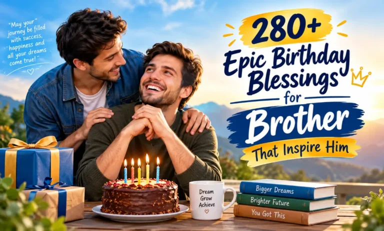 Birthday Blessings for Brother