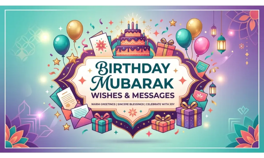 Birthday Mubarak Wishes & Messages