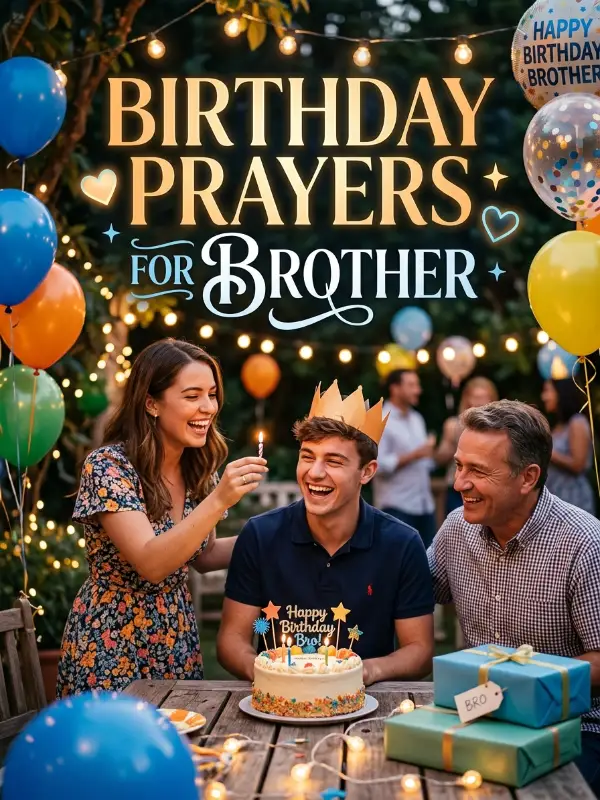 Birthday Prayers for Brother