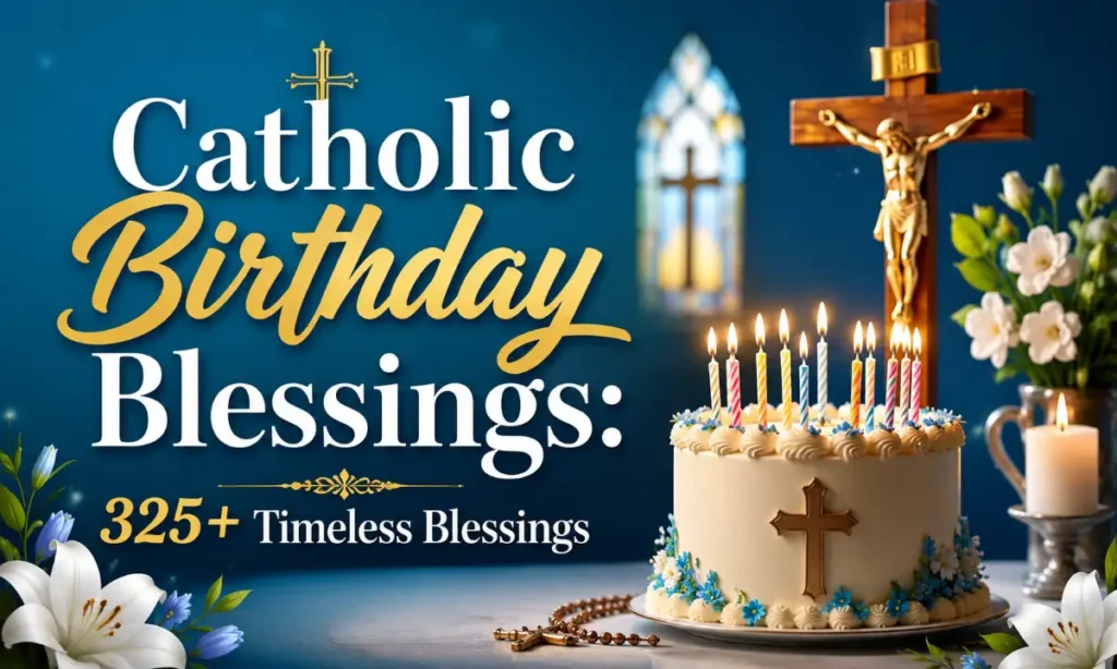 Catholic Birthday Blessings 325+ Timeless Blessings