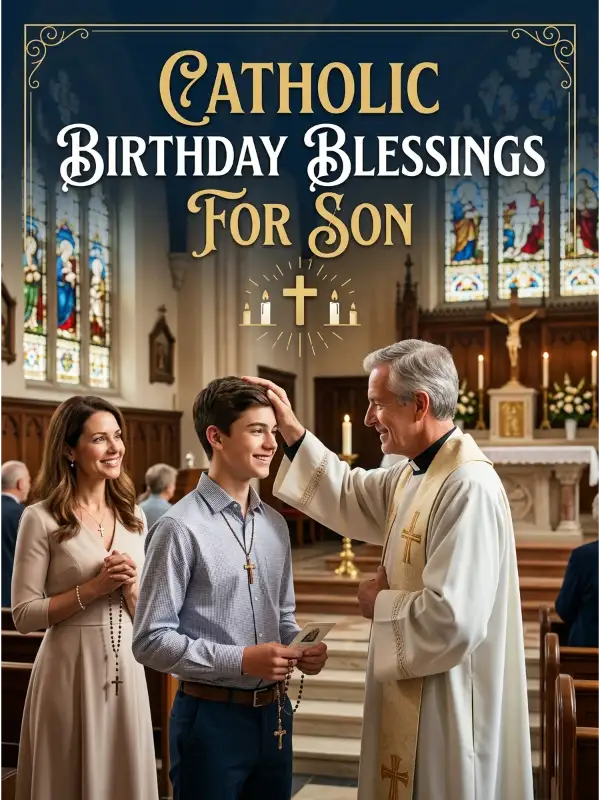 Catholic Birthday Blessings For Son