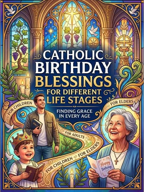 Catholic Birthday Blessings for Different Life Stages