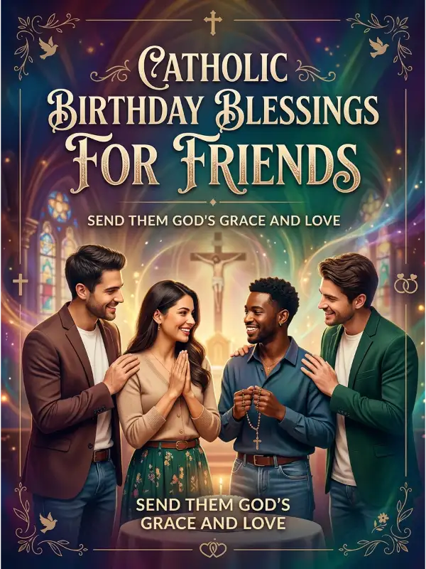 Catholic Birthday Blessings for Friends