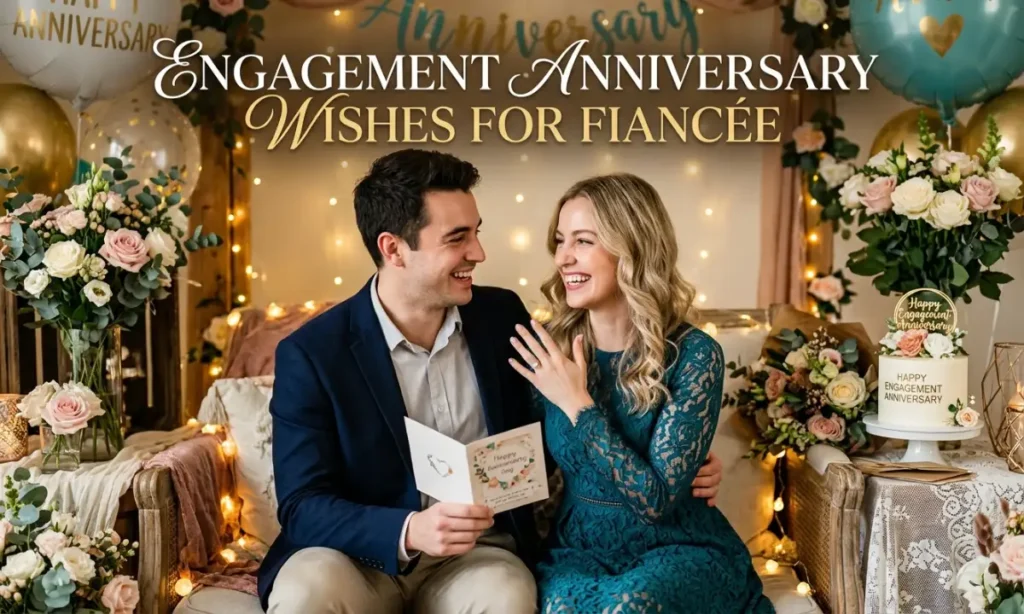 Engagement Anniversary Wishes For Fiancée