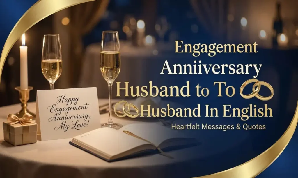 Engagement Anniversary Wishes To Husband In English