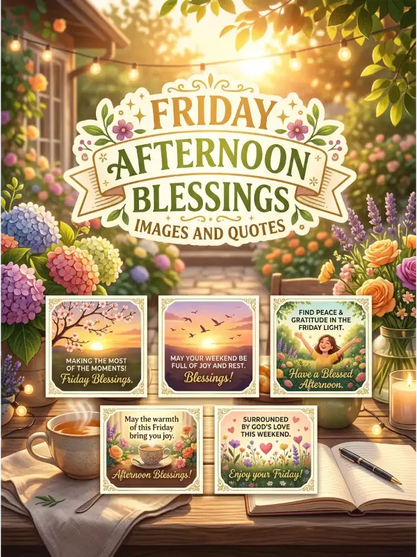 Friday Afternoon Blessings Images And Quotes