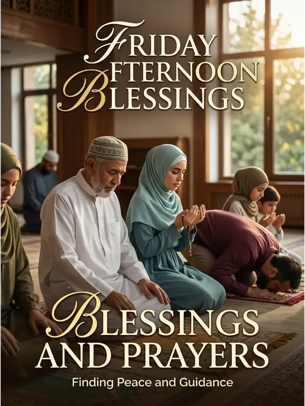 Friday Afternoon Blessings and Prayers