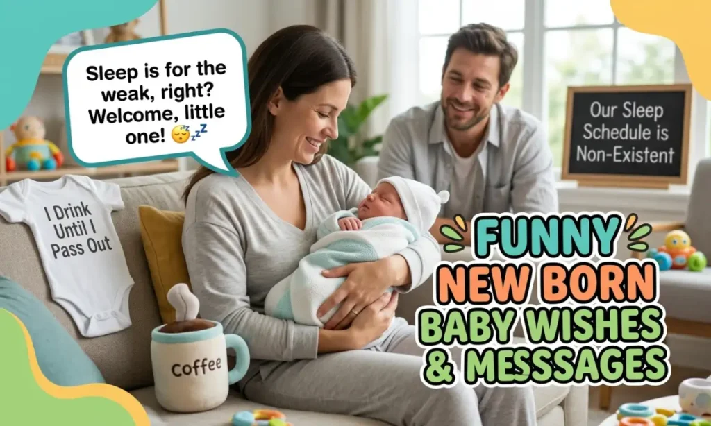 Funny New Born Baby Wishes