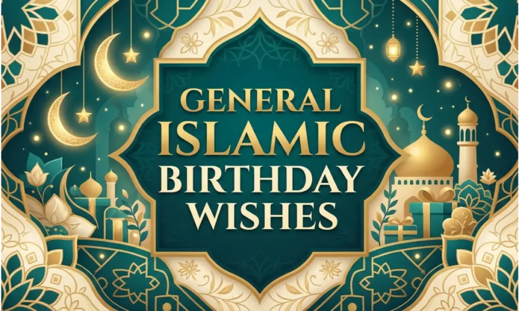 General Islamic Birthday Wishes