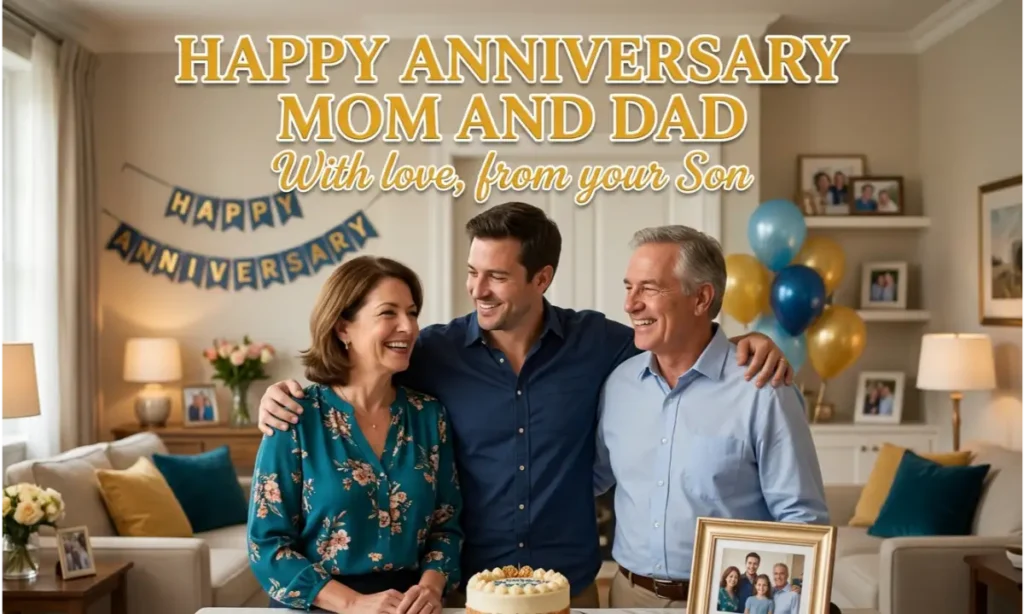Happy Anniversary Mom And Dad From Son