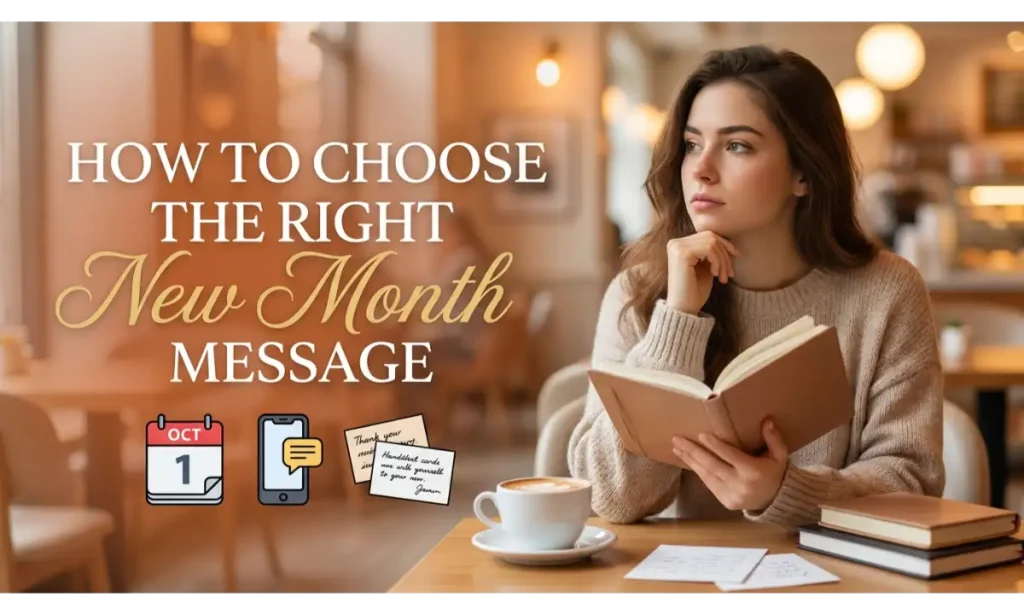 How to Choose the Right New Month Message