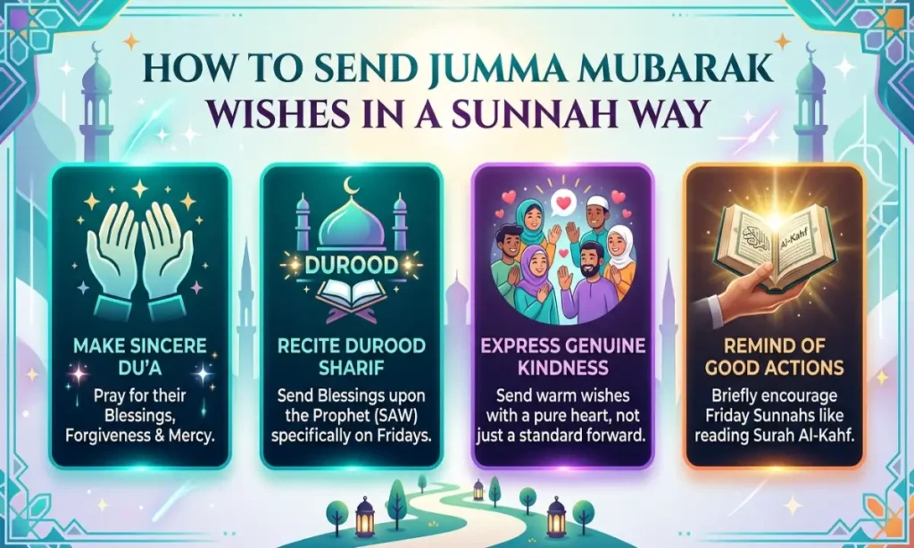 How to Send Jumma Mubarak Wishes