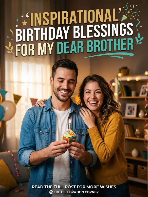 Inspirational Birthday Blessings for Brother