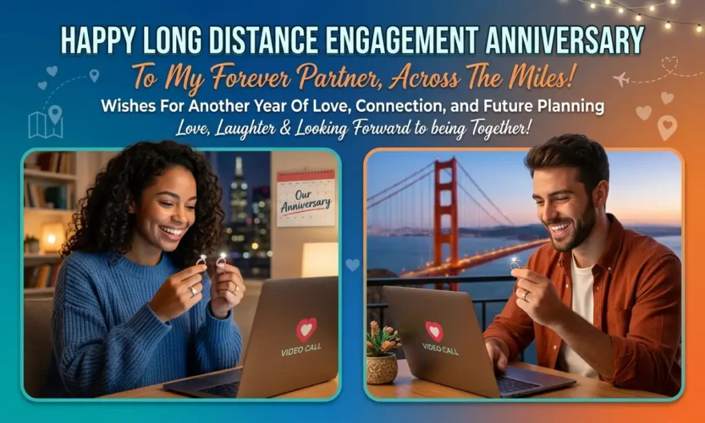 Long Distance Engagement Anniversary