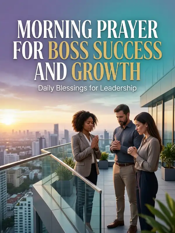 Morning Prayer For Boss Success And Growth