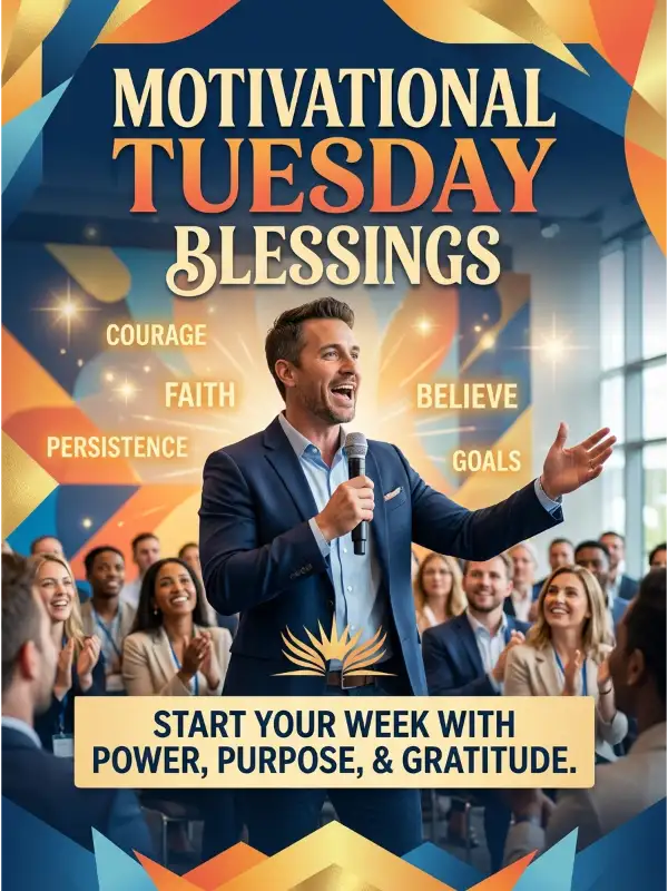 Motivational Tuesday Blessings