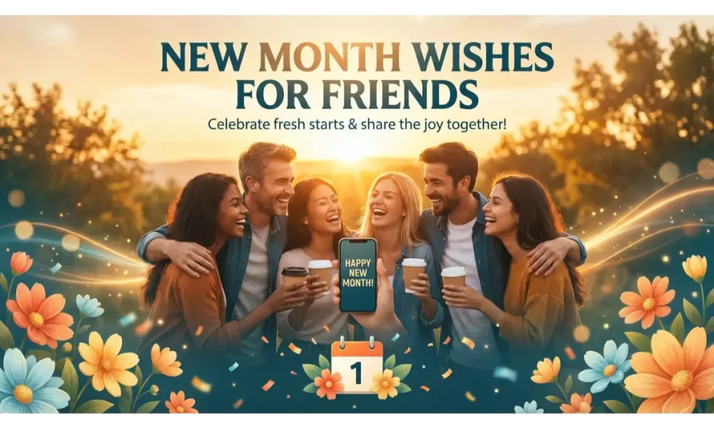 New Month Wishes for Friends