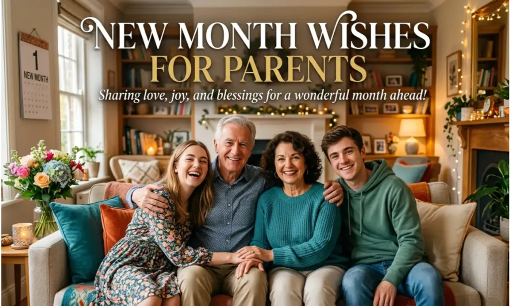 New Month Wishes for Parents