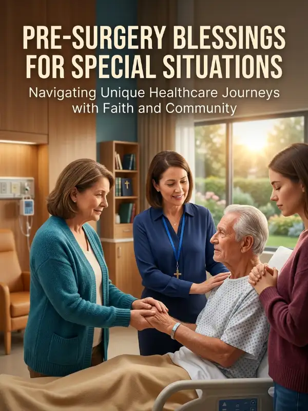 Pre-Surgery Blessings For Special Situations