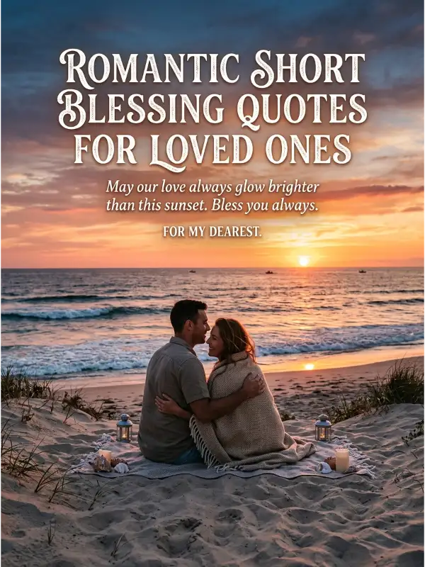Romantic Short Blessing Quotes for Loved Ones