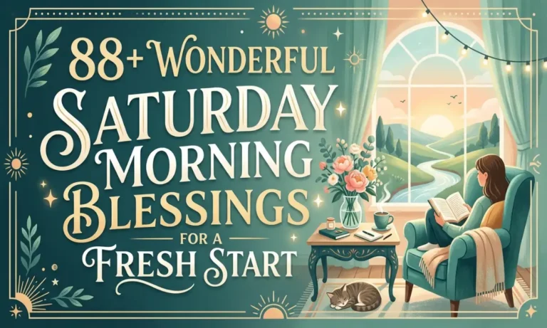 Saturday Morning Blessings