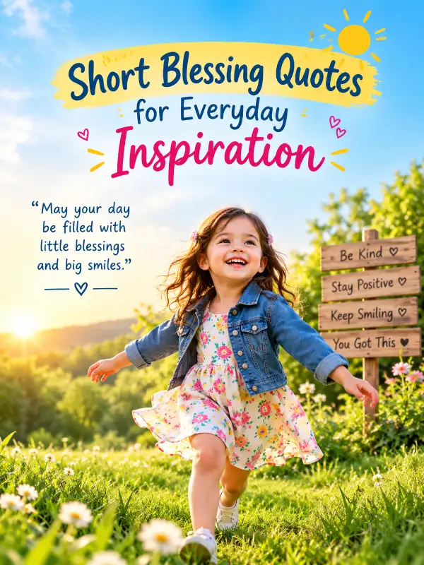 Short Blessing Quotes for Everyday Inspiration
