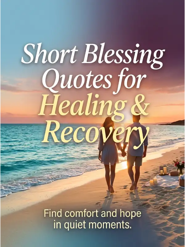 Short Blessing Quotes for Healing & Recovery