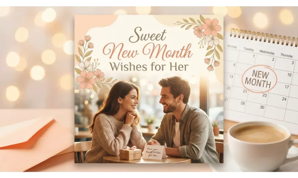 Sweet New Month Wishes for Her