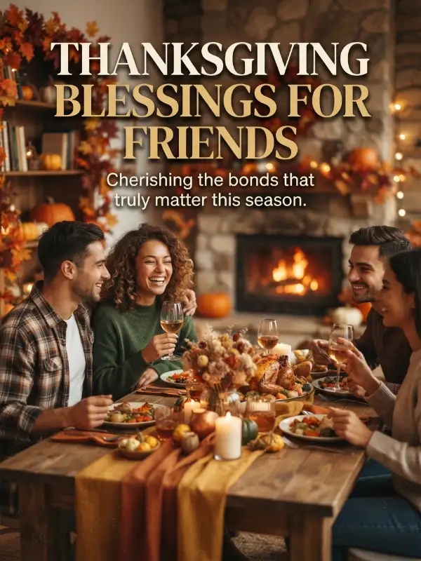 Thanksgiving Blessings For Friends