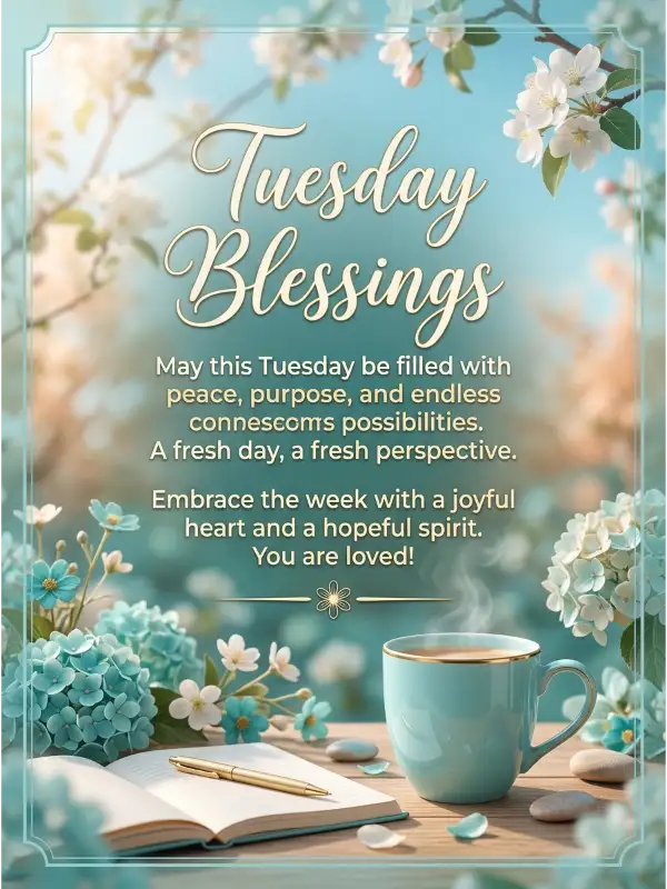 Tuesday Blessings Quote