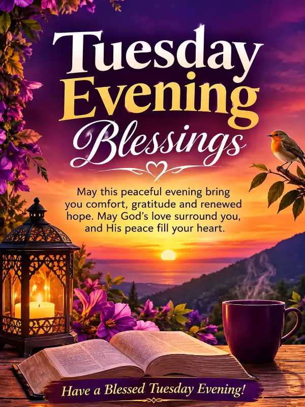 Tuesday Evening Blessings