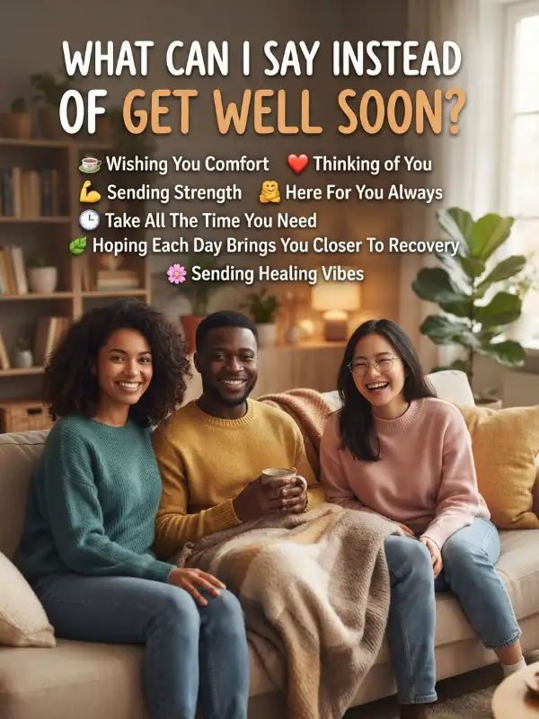 What Can I Say Instead Of Get Well Soon